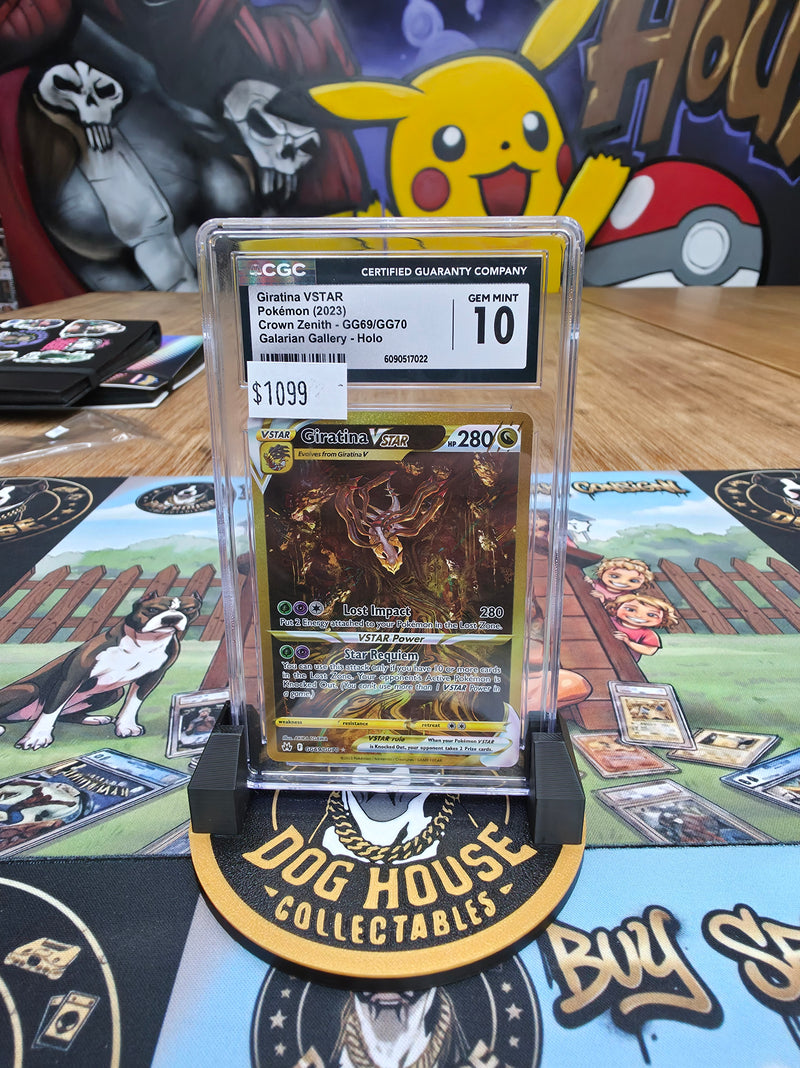 Giratina VSTAR GG69/GG70 Crown Zenith Galarian Gallery Gold Secret Rare | CGC Gem Mint 10-1