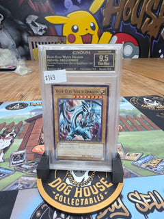 Yu-Gi-Oh! Blue-Eyes White Dragon SBC2-ENB02 1st Edition Speed Duel - Crown 9.5 Gem Mint-1