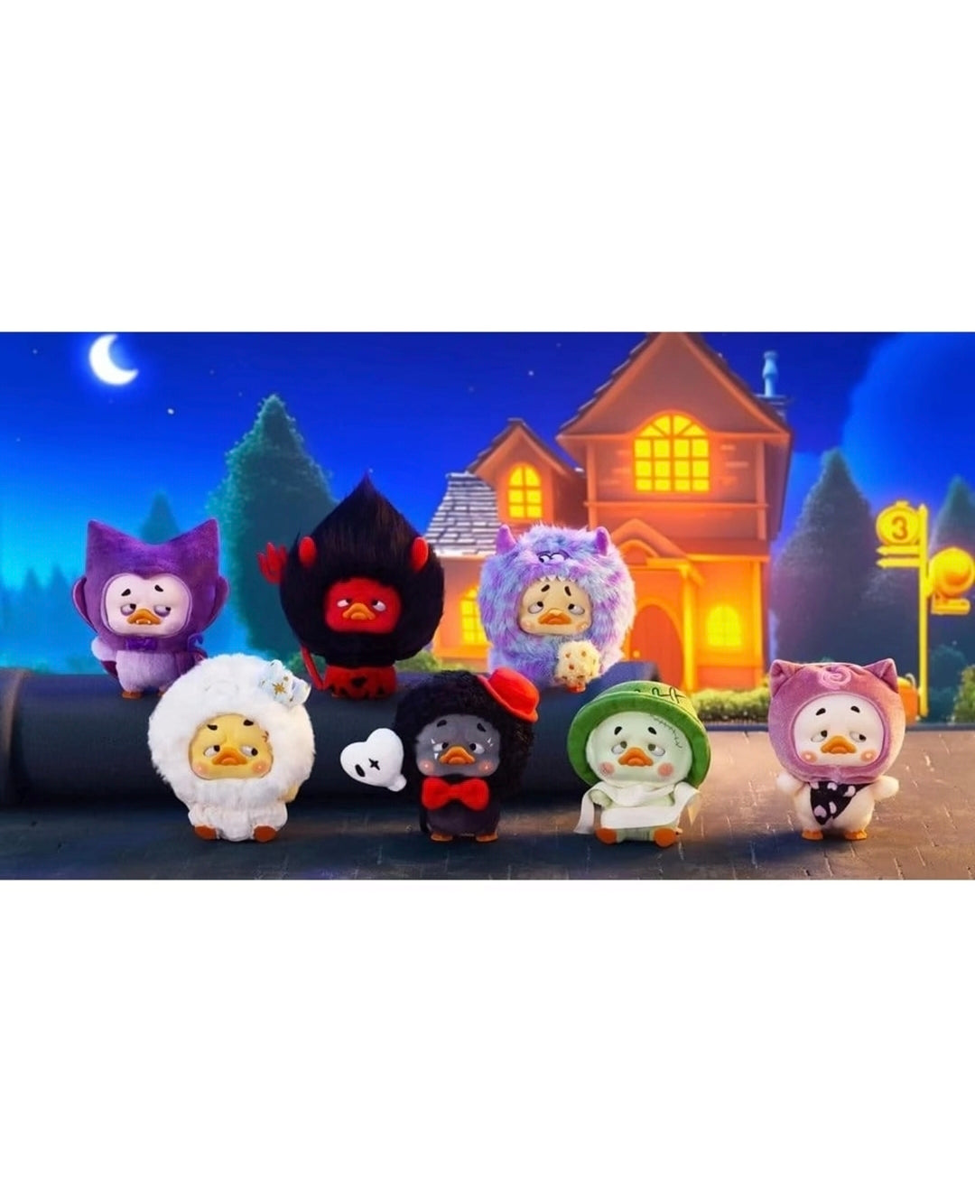 Upset Duck - Colorful Player Duck Plush Keychain Blind Box (Pocket Series)-6