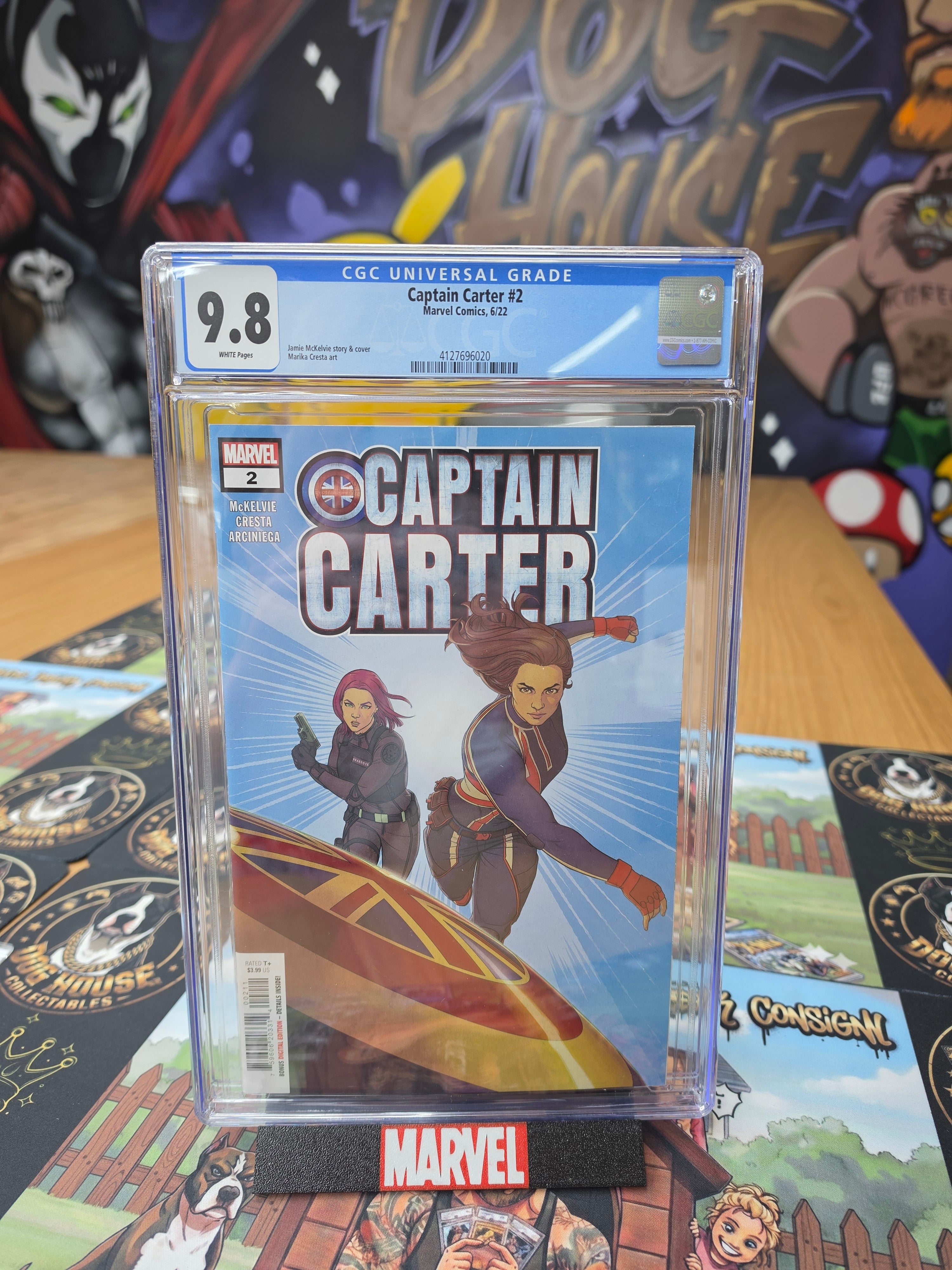 Captain Carter #2 | CGC 9.8 | Marvel Comics 6/22