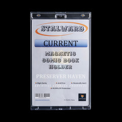Stalward Current Size Magnetic Comic Book Holder - Preserver Haven-1