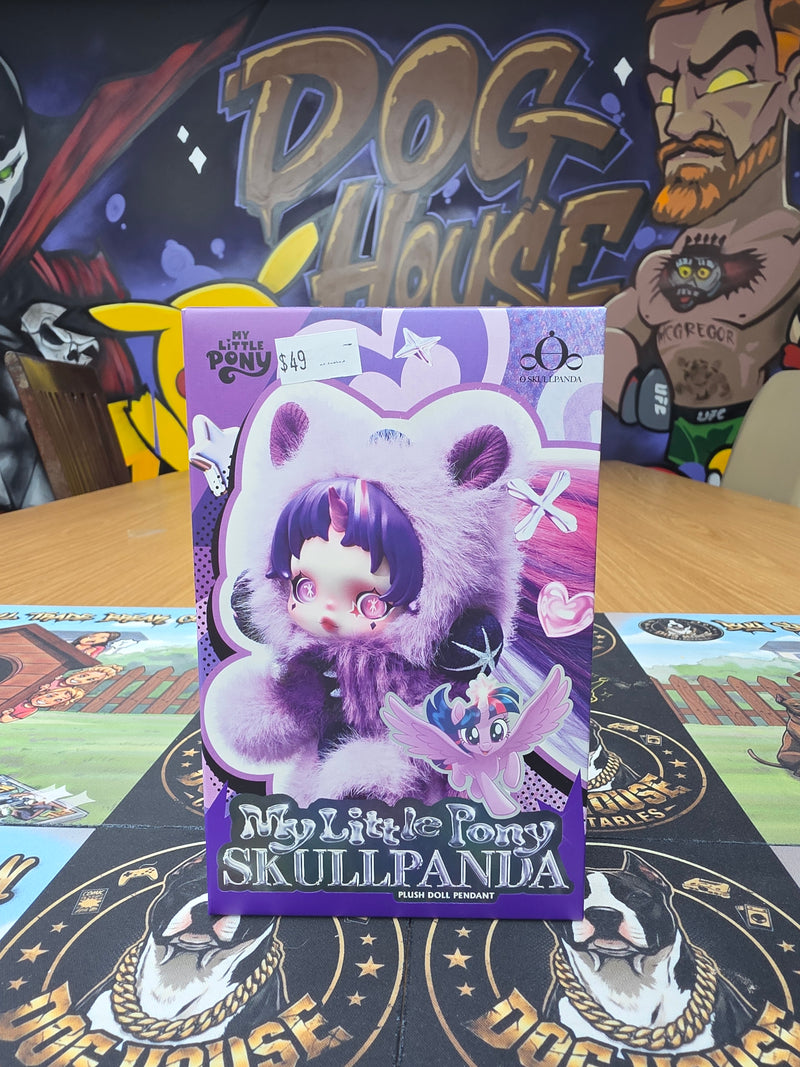 Pop Mart SKULLPANDA x My Little Pony Plush Doll Pendant-1