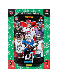Panini Donruss NFL Football Holiday Tin | 3 Packs | 15 Cards-1