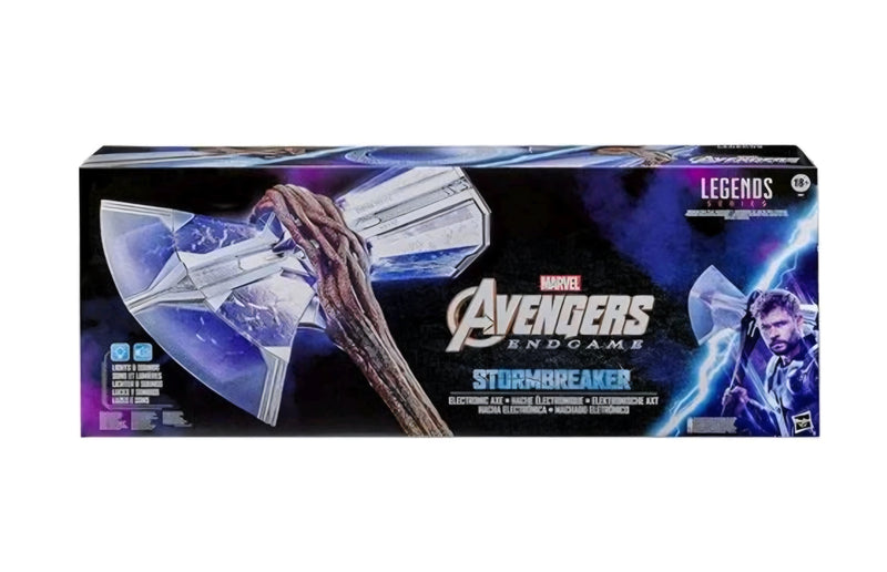 Marvel Legends Avengers Endgame Stormbreaker Premium Electronic Axe - Hasbro-1