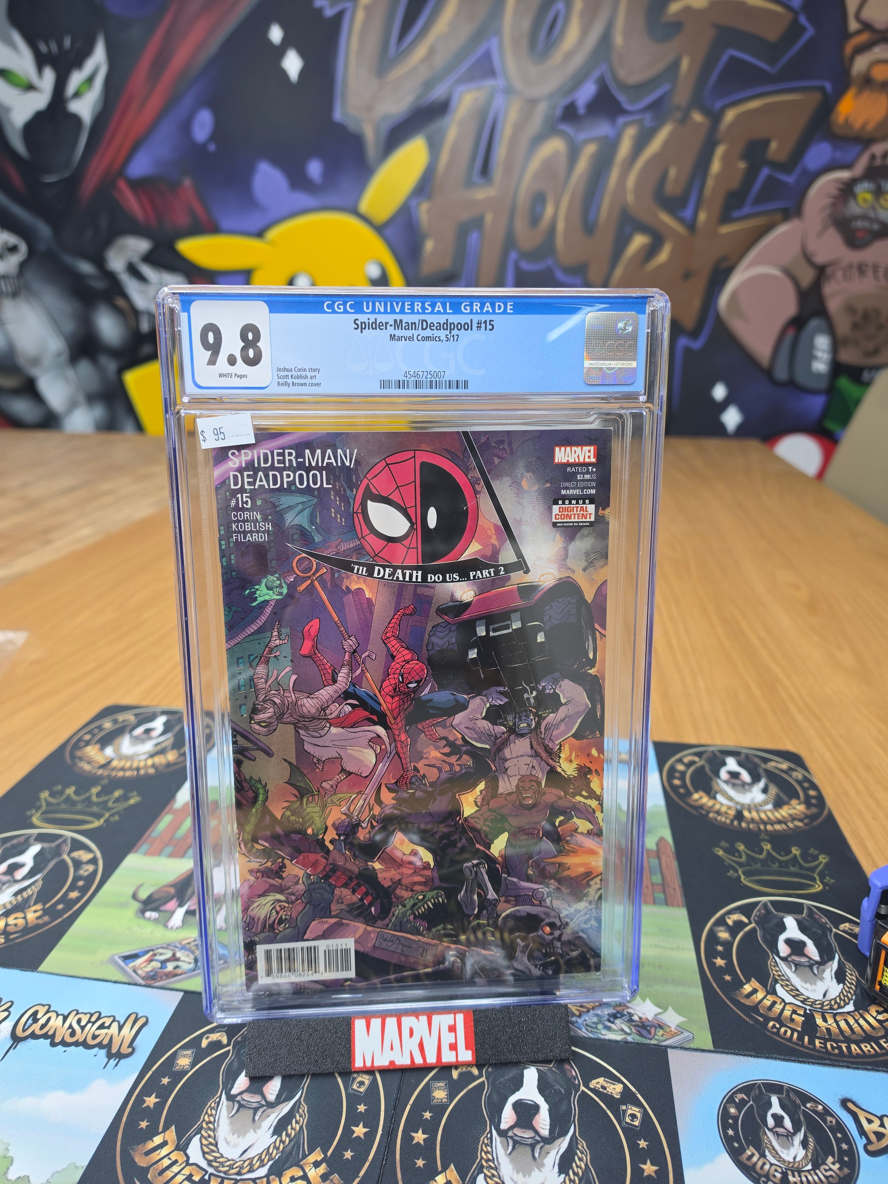 Spider-Man/Deadpool #15 | CGC 9.8 | Marvel Comics 5/17