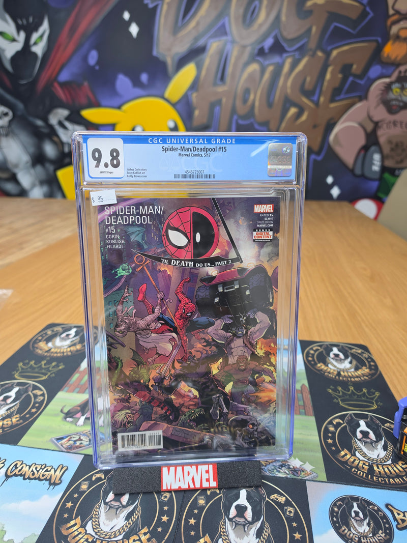 Spider-Man/Deadpool #15 | CGC 9.8 | Marvel Comics 5/17-1
