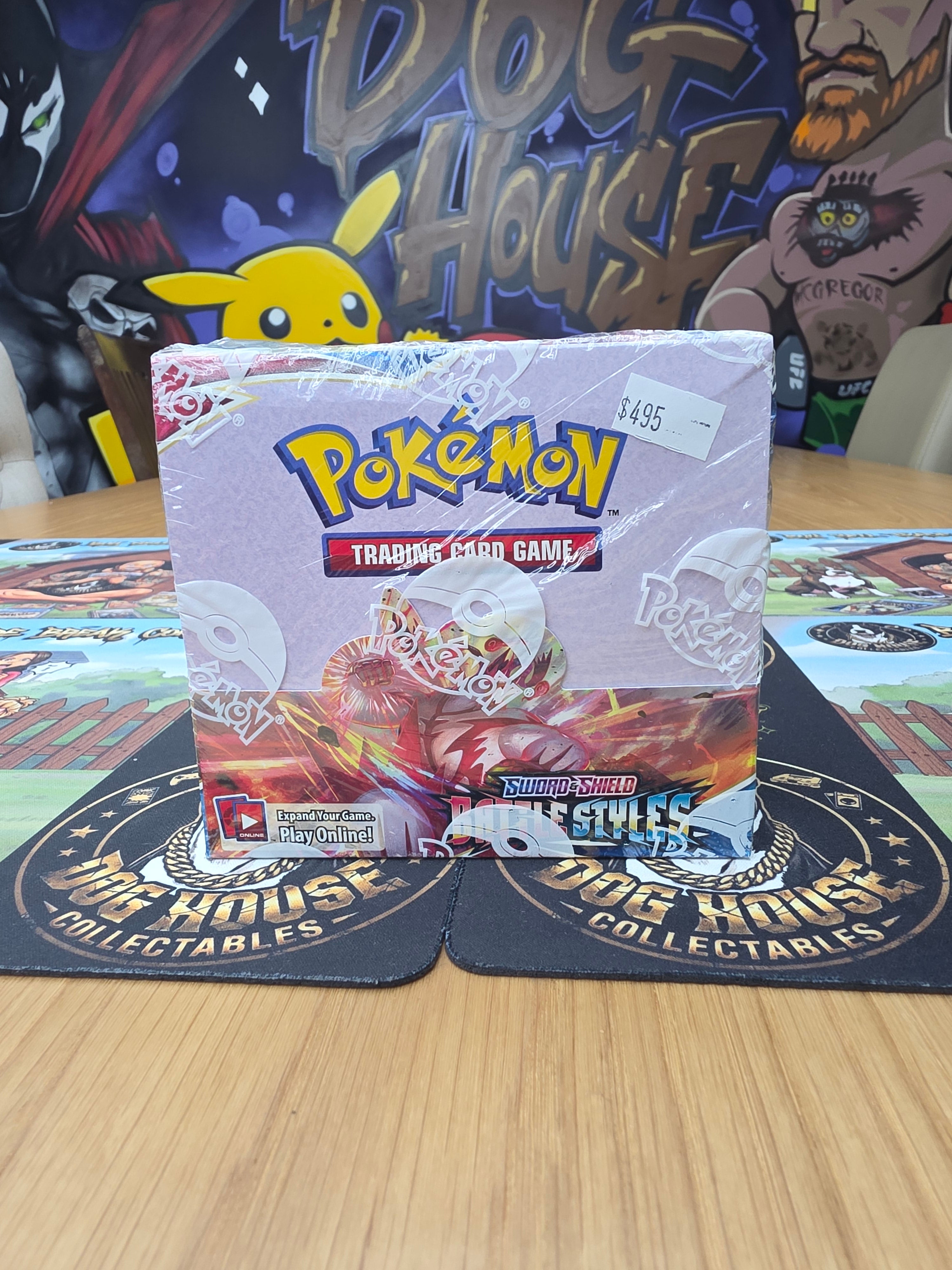 Pokémon Sword & Shield Battle Styles Sealed Booster Box