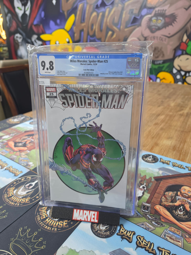 Miles Morales: Spider-Man #25 (2024) — CGC 9.8 — Comic Mint Edition (Todd Nauck Variant)-1