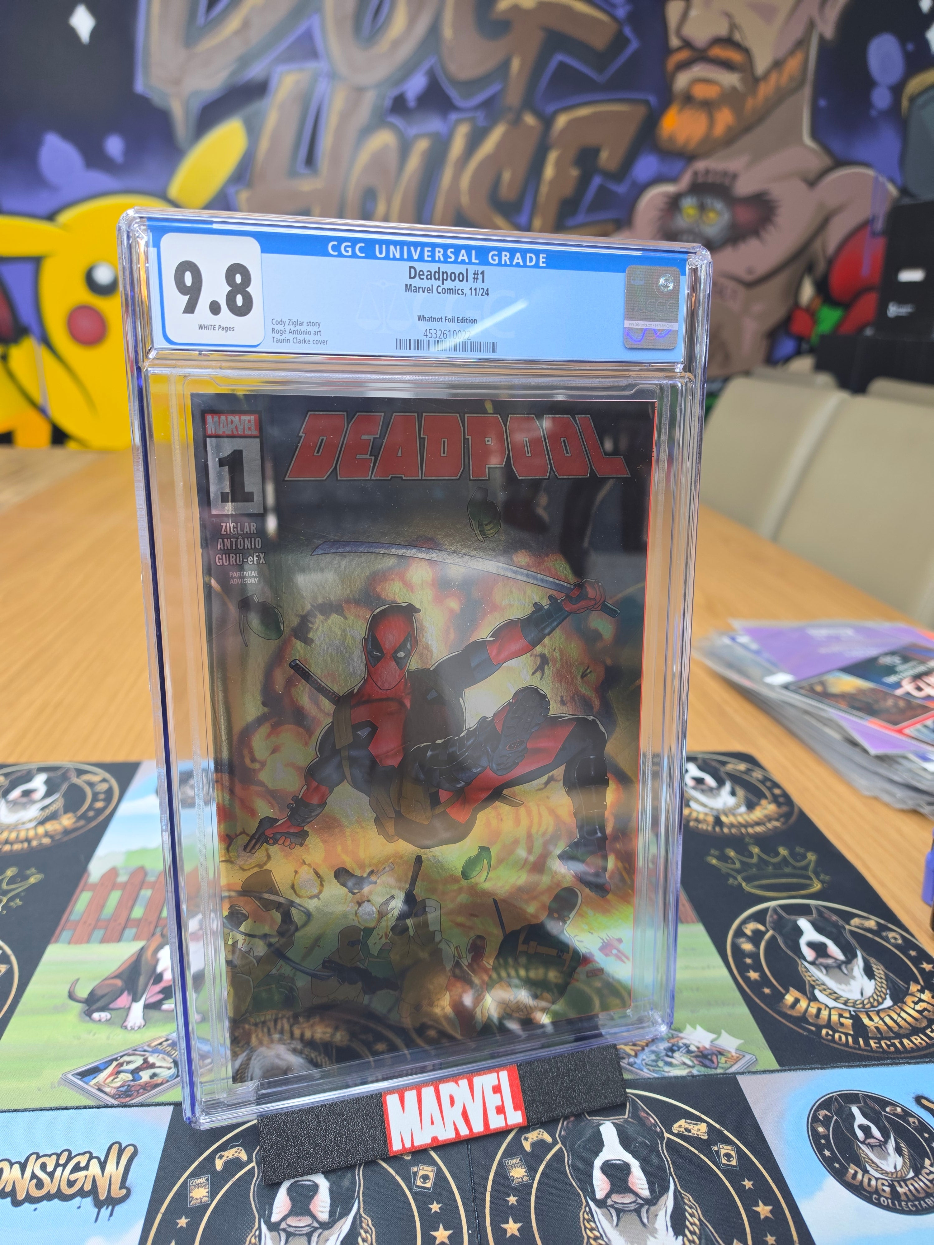 Deadpool #1 Whatnot Foil Edition | CGC 9.8 | Marvel Comics 11/24