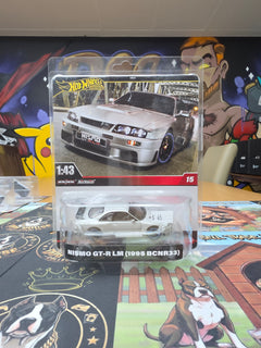 Hot Wheels Premium 1:43 Nismo GT-R LM (1995 BCNR33) - Metal/Metal Real Riders (HMD41)-1